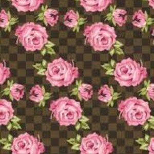 NWT Floral Rose Musk Scented Air Freshener Damier Ebene Print